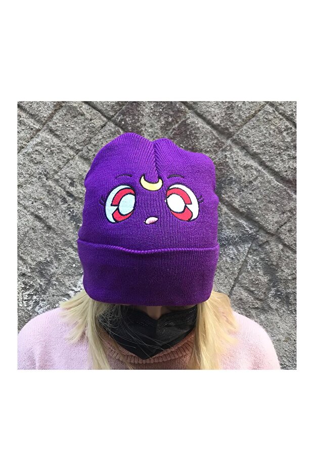SAILOR MOON EMBROIDERED LOGO BEANIE ANIME MANGA