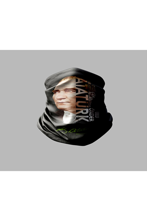 Atatürk Design Biker Buff Mask Outdoor Neck Gaiter Unisex Bandana