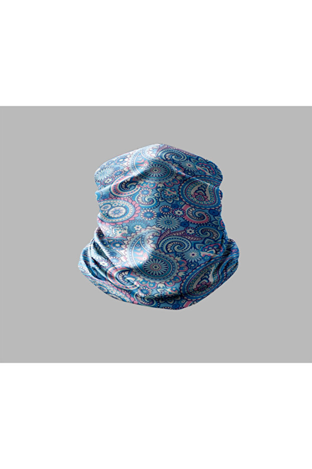 Ebru Art Design Biker Buff Mask Outdoor Neck Gaiter Unisex Bandana