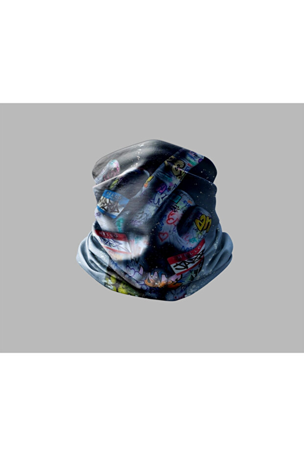 Gamer Designed Biker Buff Mask Outdoor Neck Gaiter Unisex Bandana