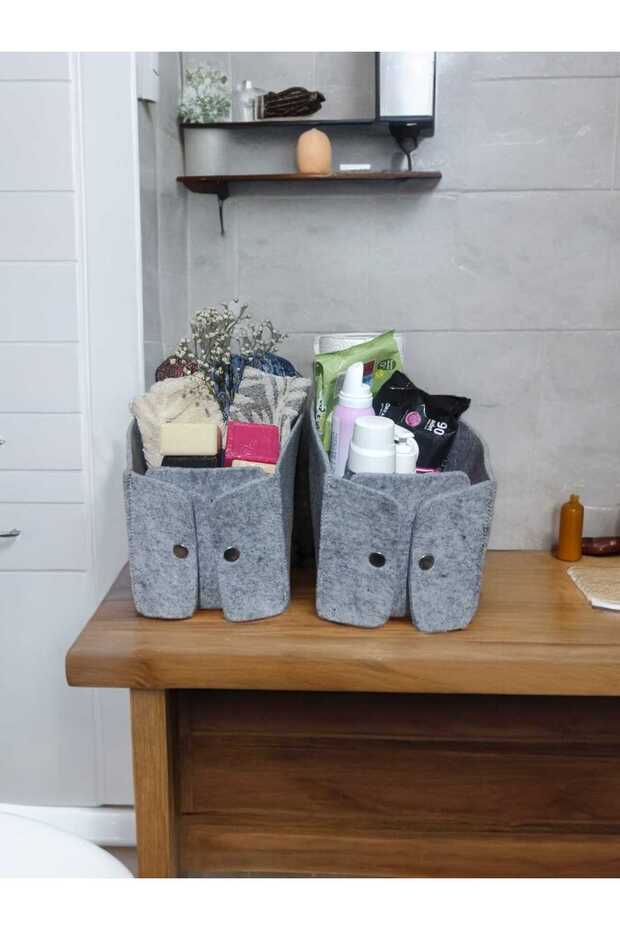Rectangular Felt Organizer Set of 2, Box Set - 1