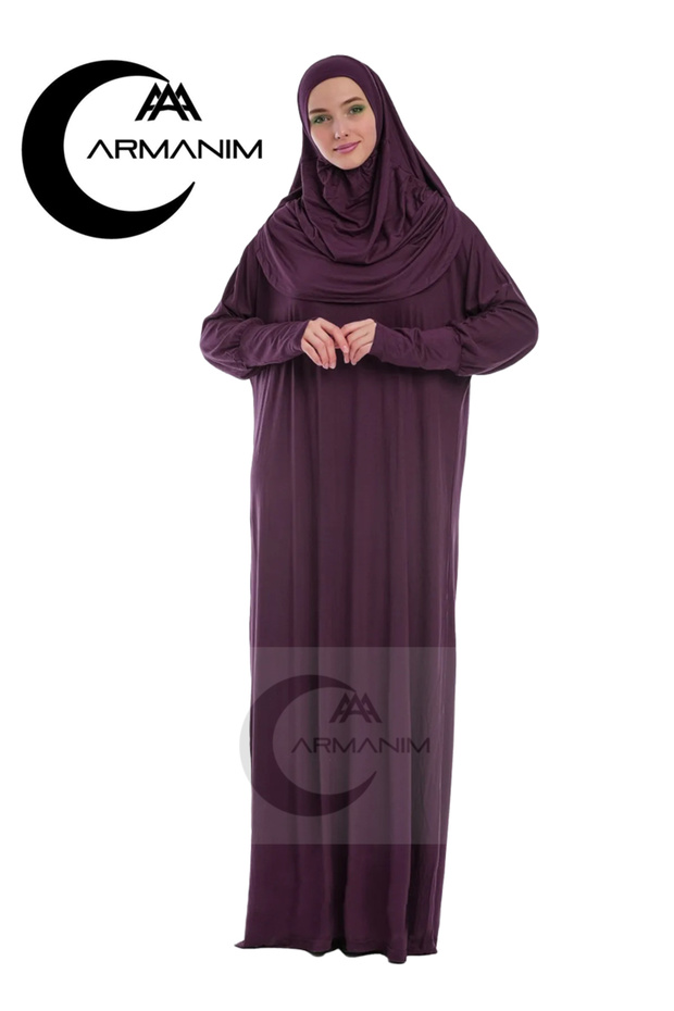 My Armanim Hijab Dress - One Piece, Multi-Purpose, Easy-to-Use, Prayer Dress with Headscarf