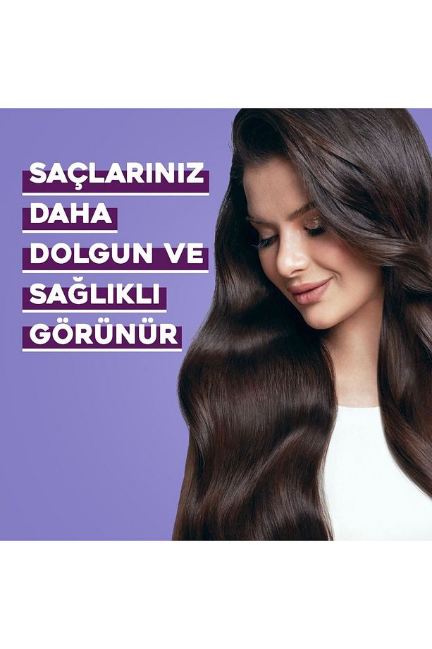 Dolgunlaştırıcı Biotin & Kolajen Şampuan, Yeni Ph Dengeli Formül, 385ml - 3