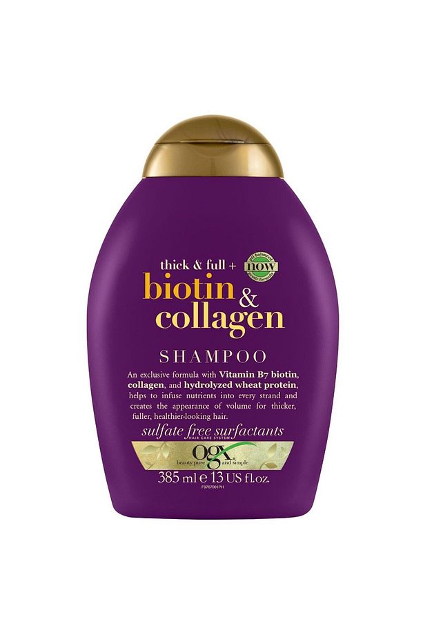 Dolgunlaştırıcı Biotin & Kolajen Şampuan, Yeni Ph Dengeli Formül, 385ml - 1