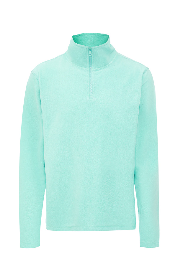 fleece pullover - 1