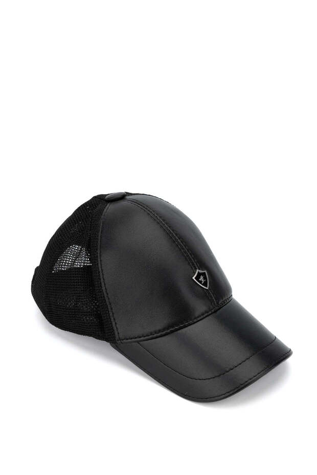 Men's Fabric Black Hat