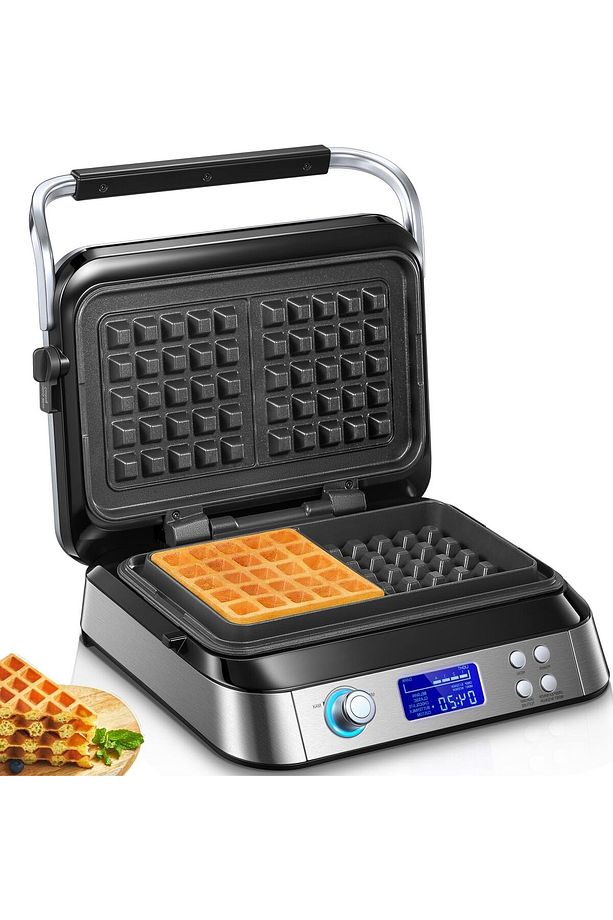 Dubleks Waffle Makinesi Güçlü Performans ve Çeşitli Seçeneklerle Mükemmel Waffle Deneyimi - 1