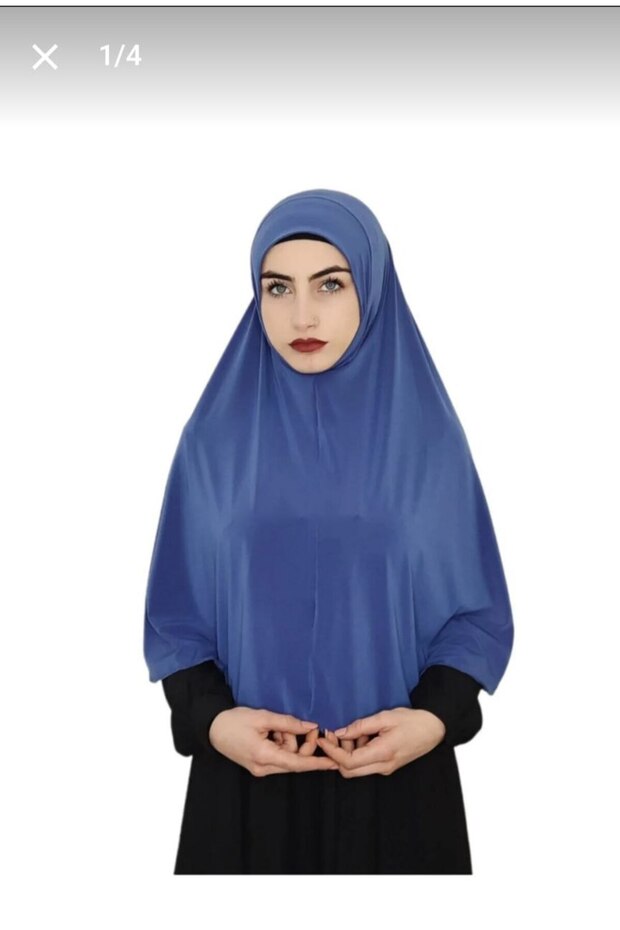 One Piece Practical Large Prepoured Scarf Hijap Prayer Cover