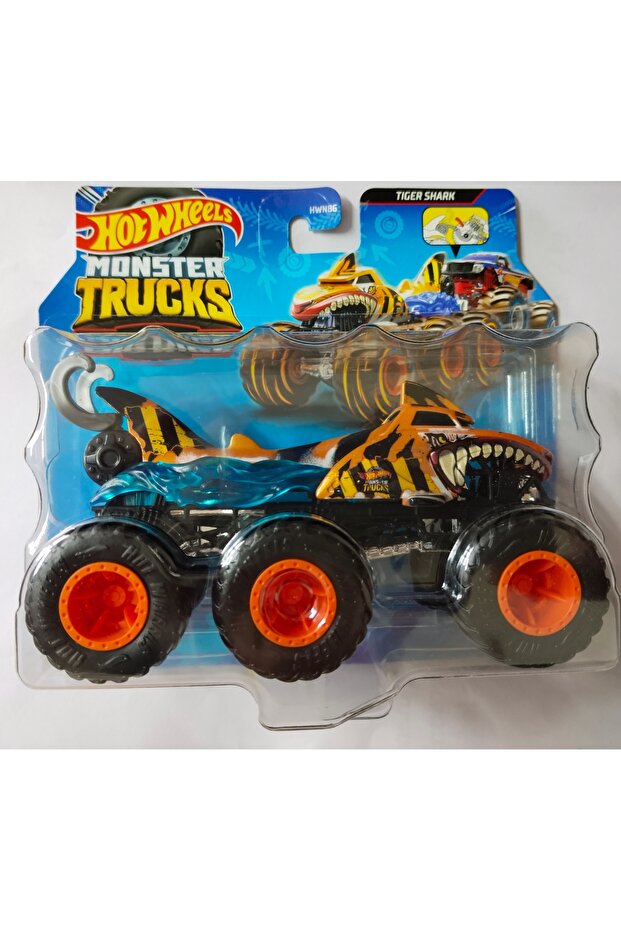 Monster Trucks Tiger Shark Tow Trucks