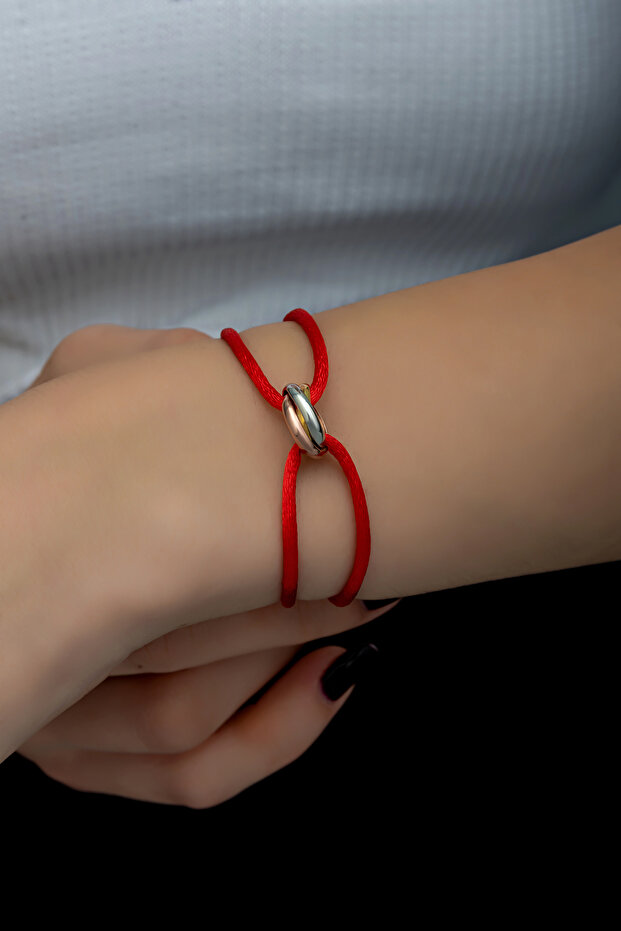 TRINITY İP BİLEKLİK 925 GÜMÜŞ - 3