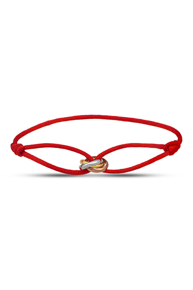 TRINITY İP BİLEKLİK 925 GÜMÜŞ - 2