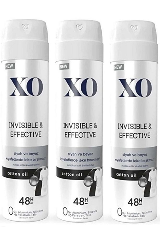 DEODORANT KADIN 150ML INVISIBLE EFFECTIVE X 3 ADET - 1