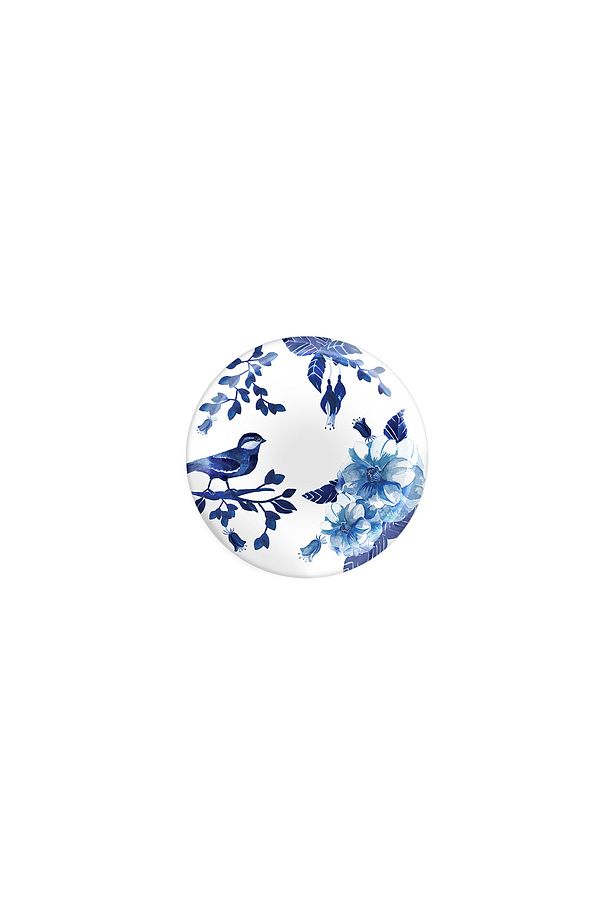 Bleu Blanc Collection 4'lu Küçük Melamin Tabak Seti - 1