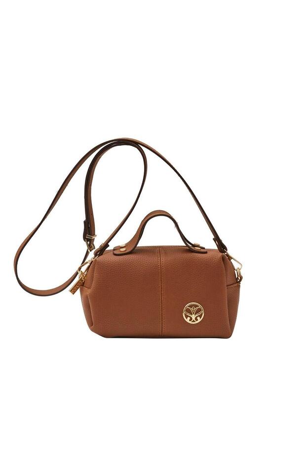 Taba Çapraz Askılı Düz Çanta - 2