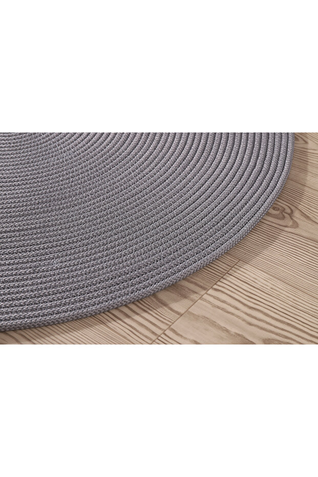 Jüt Hasır Oval Halı - 6