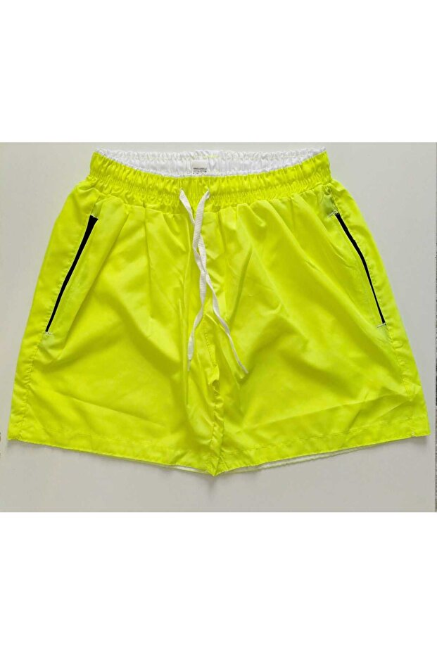 Erkek Basic Standart Boy Deniz Şortu - 1