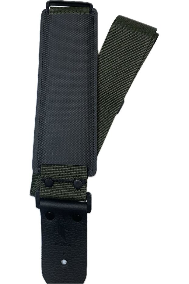 Ranger Guard Leather Ended Guitar Strap with Shoulder Protection