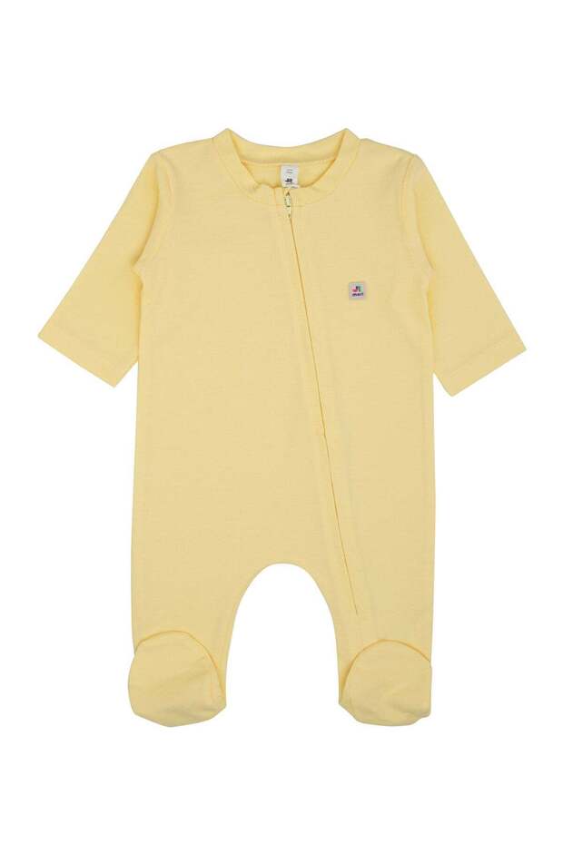 Boydan Çıtçıtlı Basic Kısa Tulum - 1