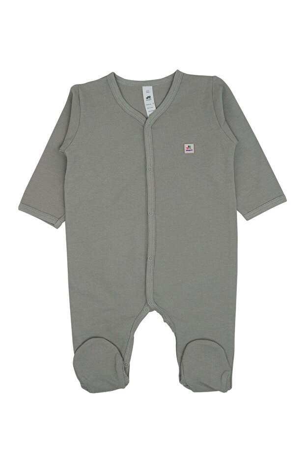 Boydan Çıtçıtlı Basic Tulum - 1