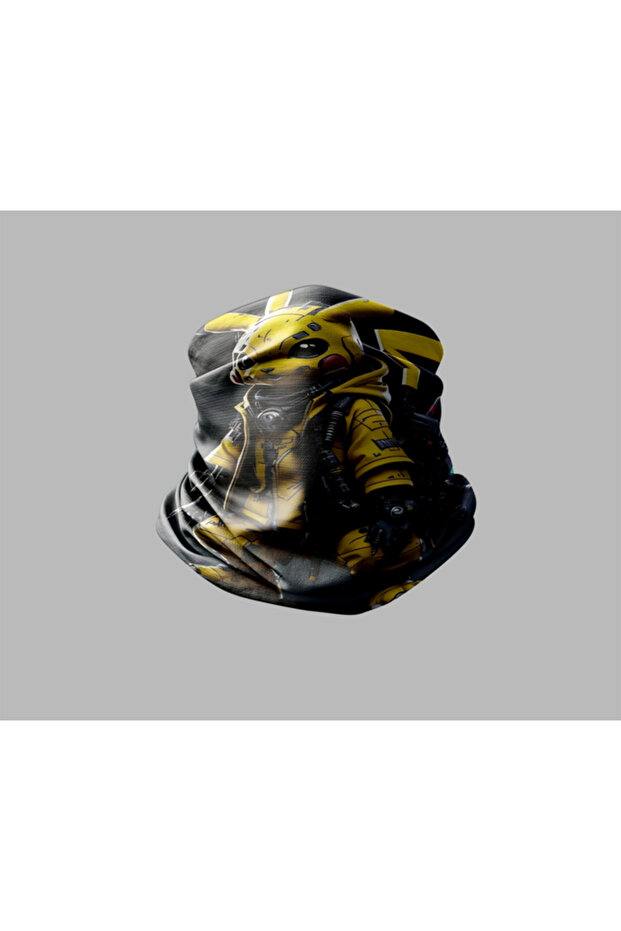 5D Character Design Biker Buff Mask Outdoor Neck Gaiter Unisex Bandana