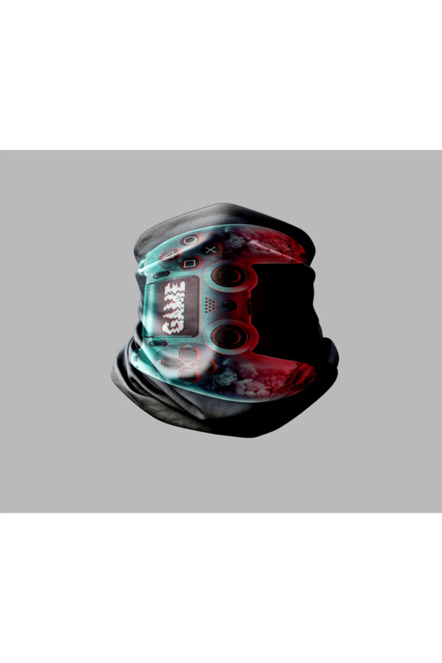Gamer Designed Biker Buff Mask Outdoor Neck Gaiter Unisex Bandana