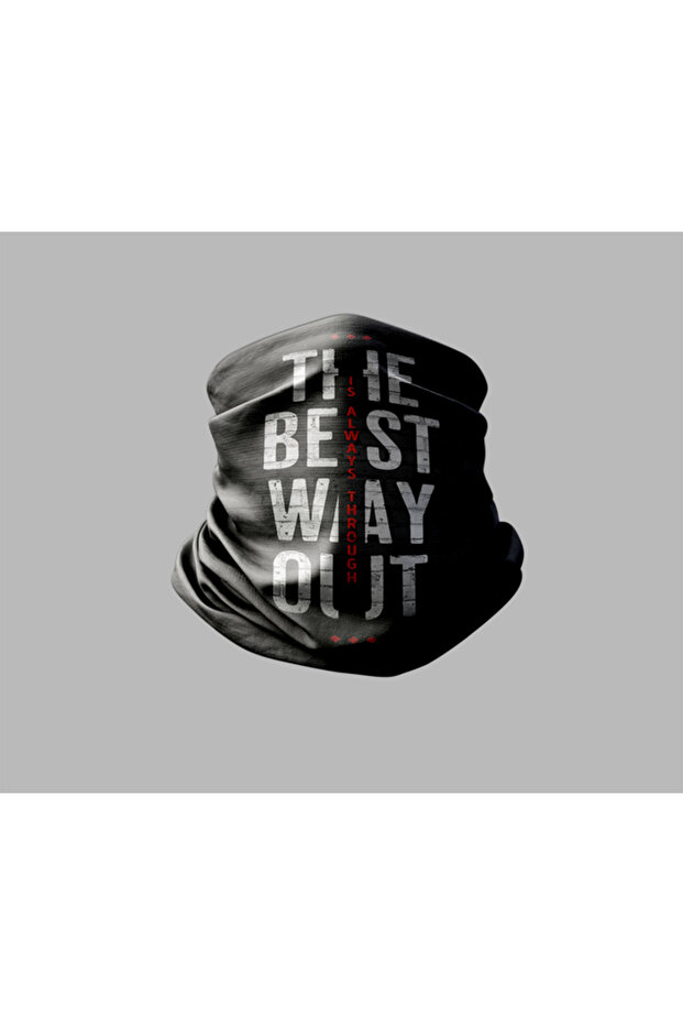 Custom Designed Biker Buff Mask Outdoor Neck Gaiter Unisex Bandana