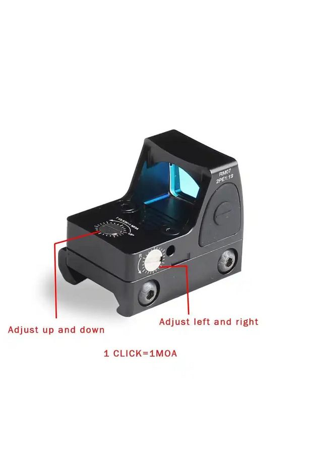 Glock Yakın Menzil Için Hedefleme Rmr Reflex Red Dot Sight - Siyah - 2