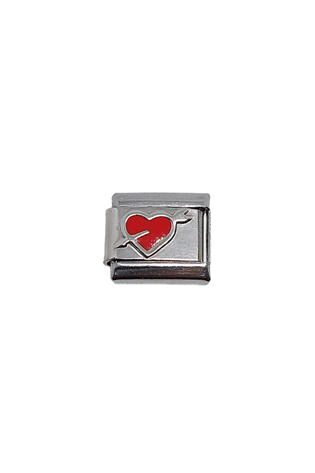 Steel Italian Charm Bracelet Charm
