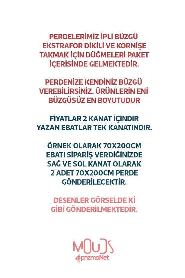 Fil ve Zürafa Desenli Fon Perde Çocuk ve Bebek Odası Süet Baskılı Ekstrafor Büzgü 2 Kanat PRD-65 - 4