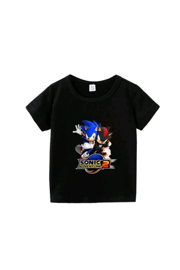 Style-X SONIC PRINTED BICYCLE NECK CHILDREN'S T-SHIRT