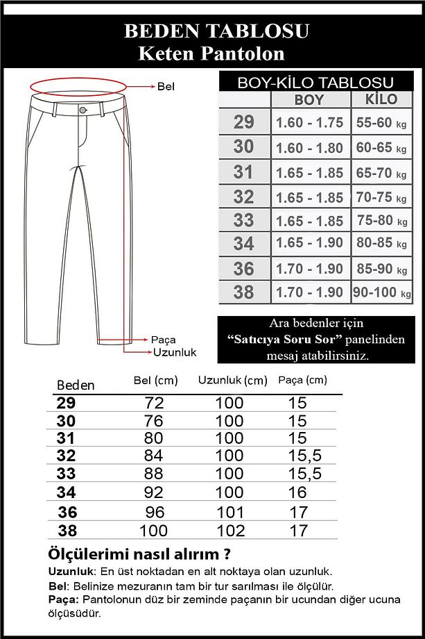 Erkek Slim Fit Petekli Italyan Kesim Keten Pantolon 21k-2200420-6 Parlement Mavisi - 5