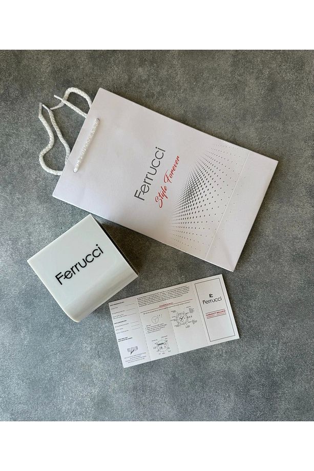 Function FCF.03299FM.02 Çelik Kordon Erkek Kol Saati - 5