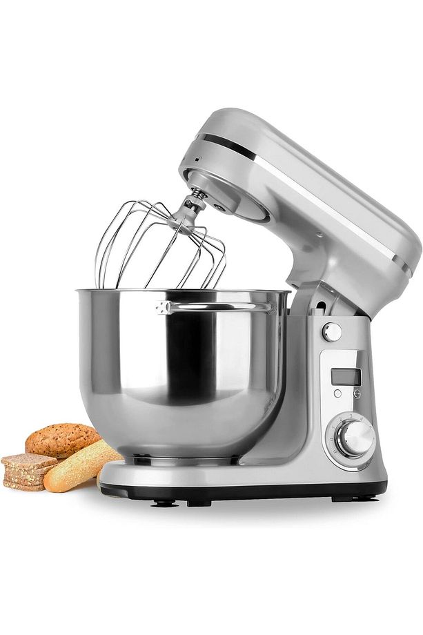 Pratik ve Çok Yönlü Mutfak Robotu 6 Kademeli Blender ve Yoğurma Makinesi Eğilebilir Başlıklı, 6L - 1