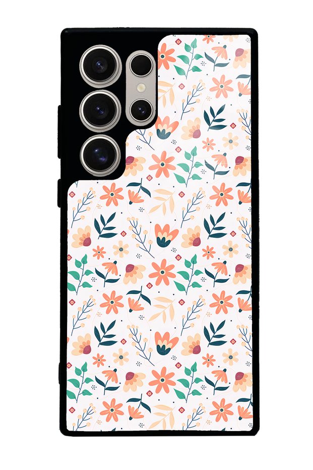 Samsung S24 Ultra Tiny Autumn Design Glossy Phone Case