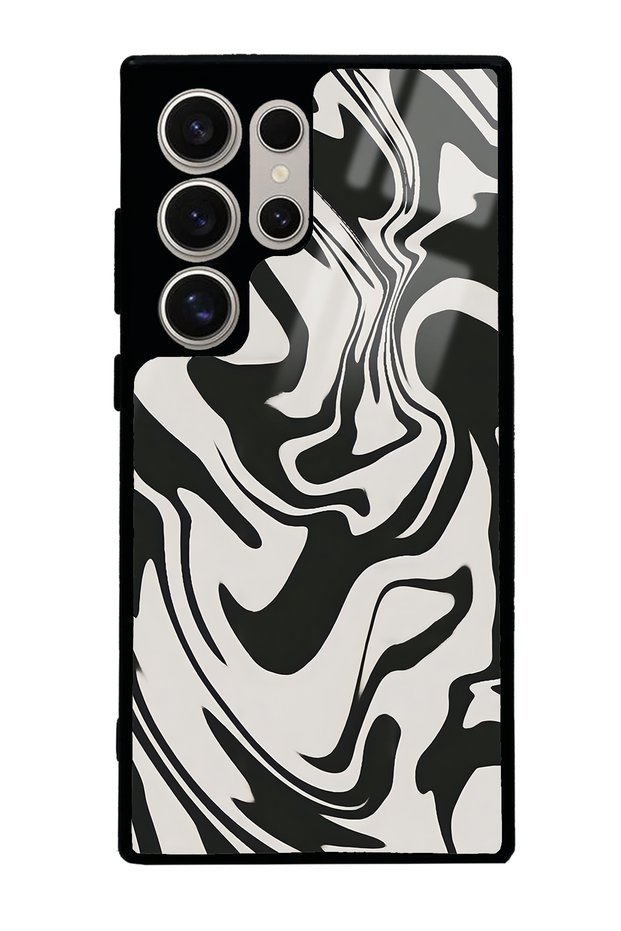 Samsung S24 Ultra Triptrance Design Glossy Phone Case
