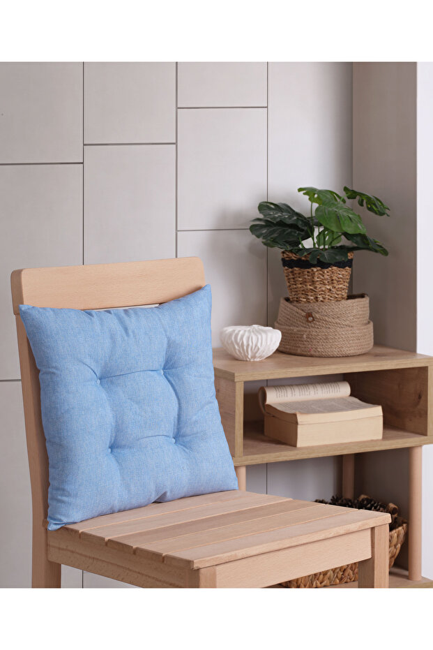 Mavi Sandalye Minderi - 2
