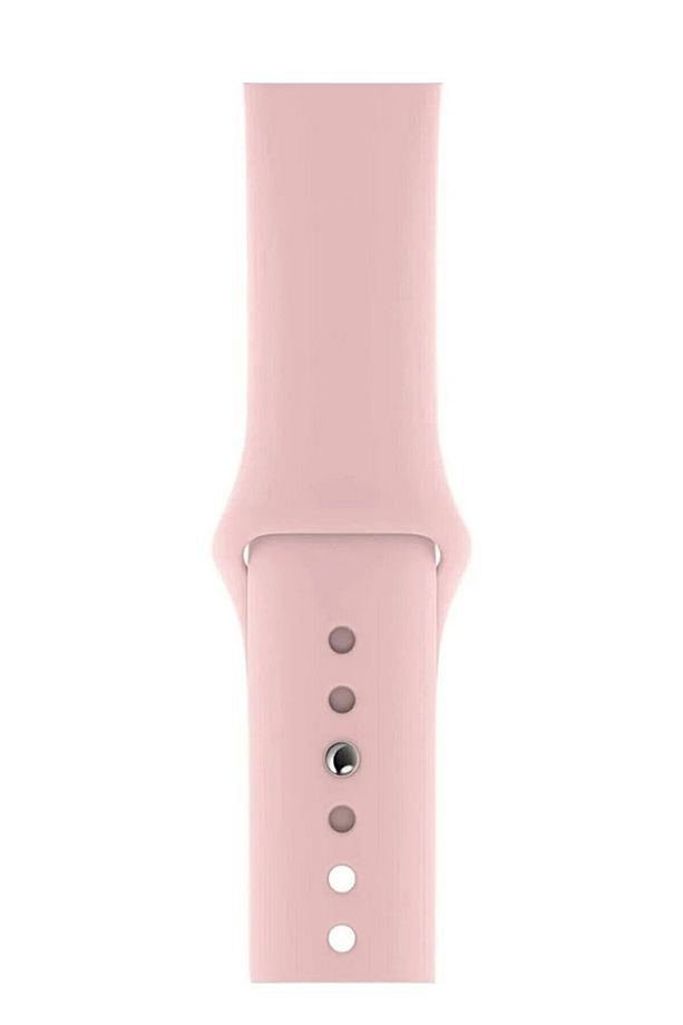 Apple Watch 4 5 6 7 8 9 10 Se 38 40 41mm Kordon Kayış 3 Adet Set Bileklik Klasik Kaliteli Silikon - 5