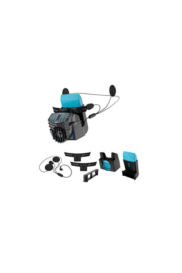 Blue3 E20 Soğutma Toz Buğu Engelleme Bluetooth Bağlantı İntercom - 4