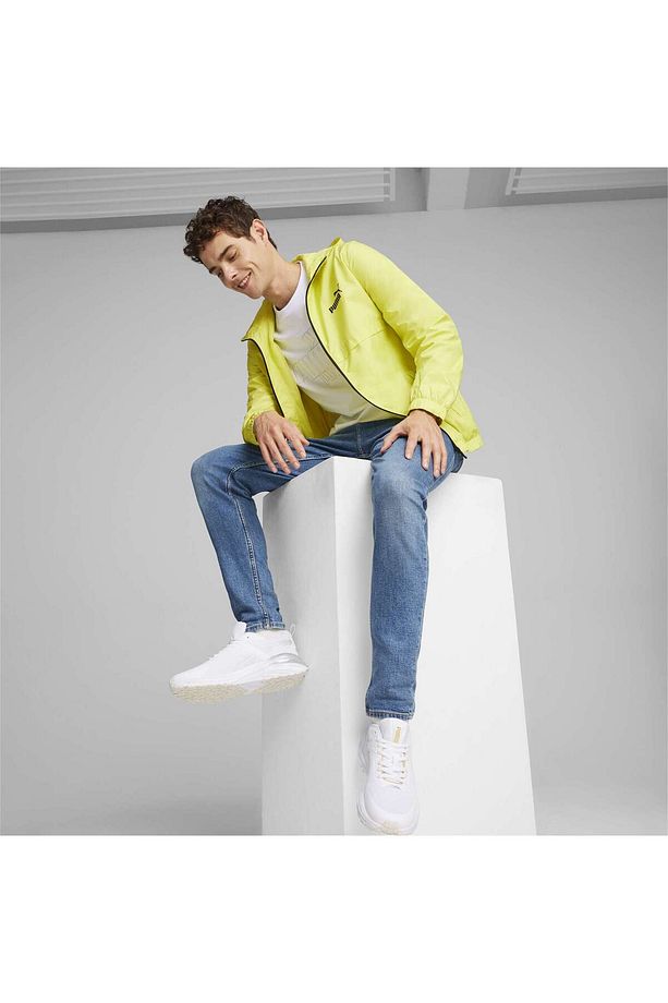 ESS Solid Windbreaker SARI Erkek Rüzgarlık - 3