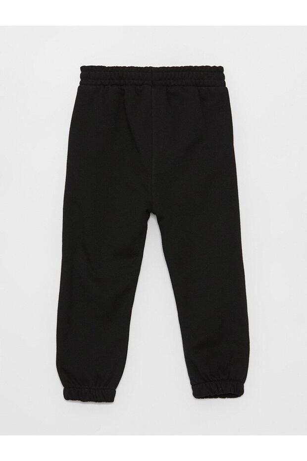 LCW baby Beli Lastikli Basic Erkek Bebek Jogger Eşofman Alt - 5