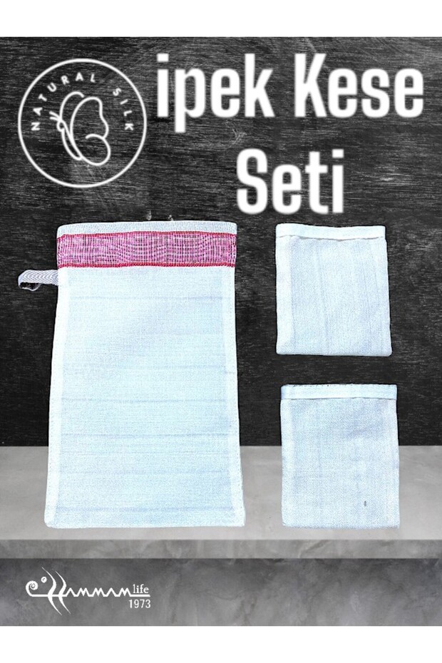 Banyo İpek Kese Set - 2