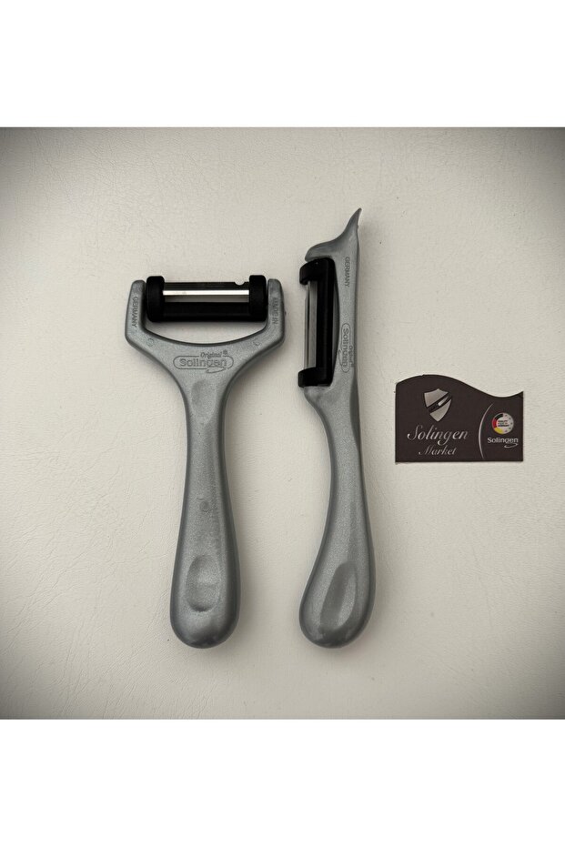 مجموعة مقشرة رمادية لامعة - 1