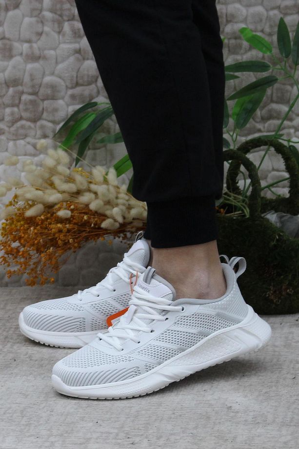 Lıster TX 4FX Beyaz Gri X-SOFT Yumuşak Taban Sneaker Erkek Ayakkabı - 3
