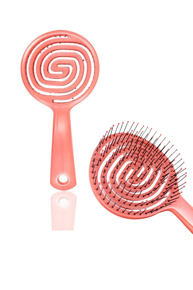 Professional Three-Dimensional Oval Hair Brush and Comb