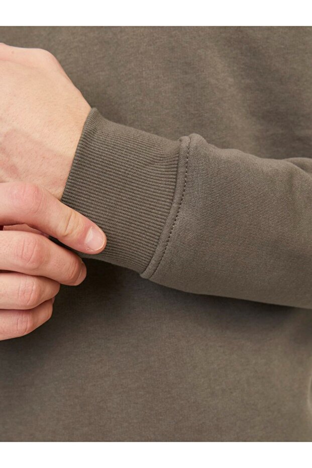 JJEBRADLEY SWEAT HALF ZIP - 5