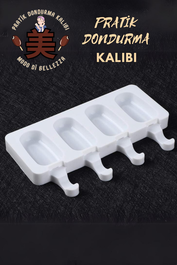 Dondurma Kalıbı Beyaz - 1