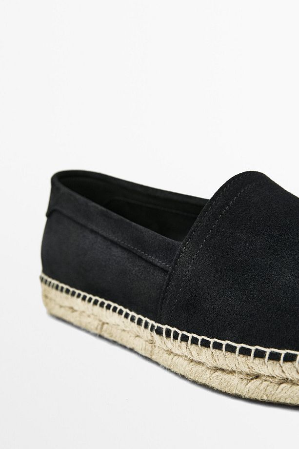 Kalın süet espadril - 5