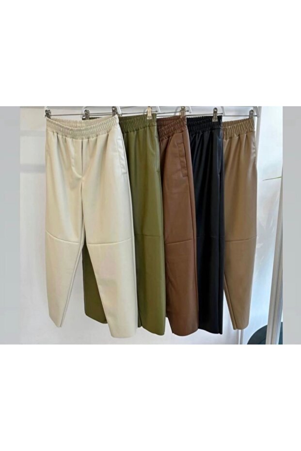 Deri Pantalon(KAHVE) - 1