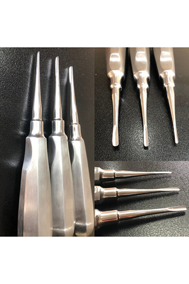 Dental Elevator Set 3’lü - 1