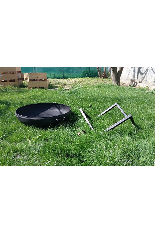 ATEŞ ÇUKURU ÇAP:750MM (ZİGZAG AYAKLI) (IZGARALI) - 3